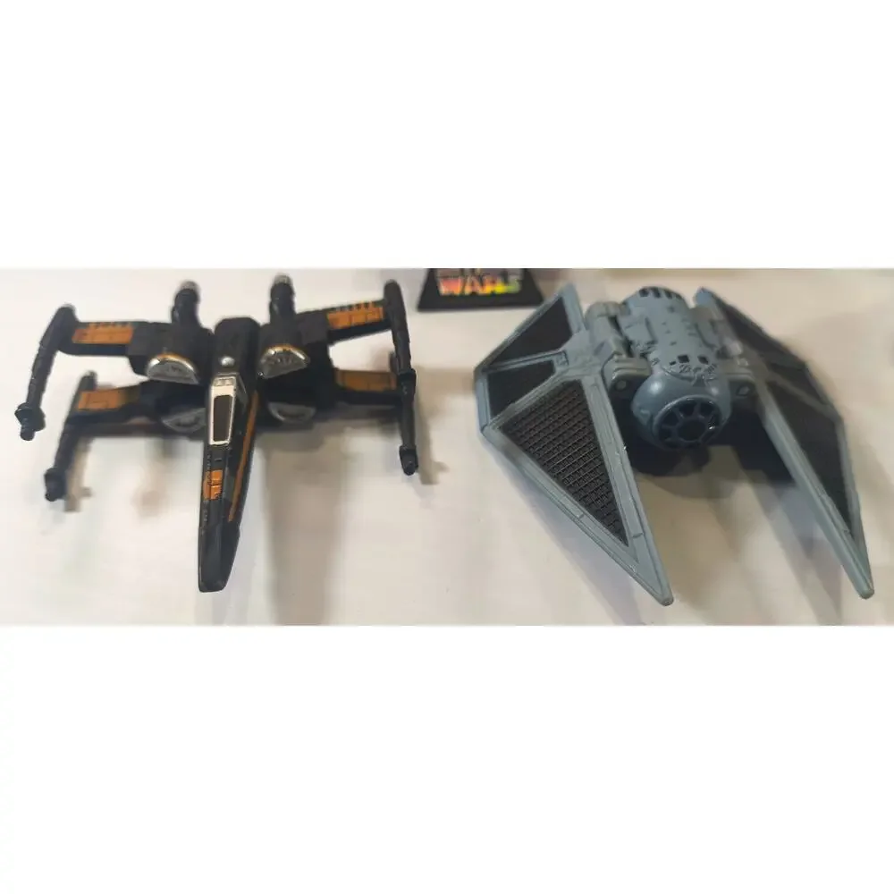 Star Wars 19 Vehicle Lot including HOT WHEELS STARSHIPS & TITANIUM SERIES, Used!
